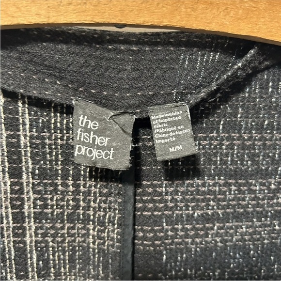 Eileen Fisher Koshi Crossing Organic Cotton Jacket Size Medium The Fisher Projec - Picture 8 of 14